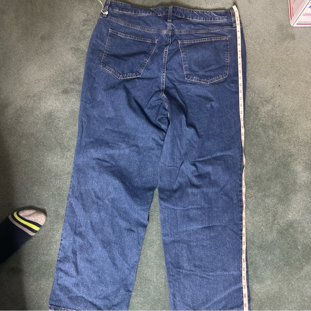 Universal Thread Blue Denim Button-Fly Jeans size… - image 8